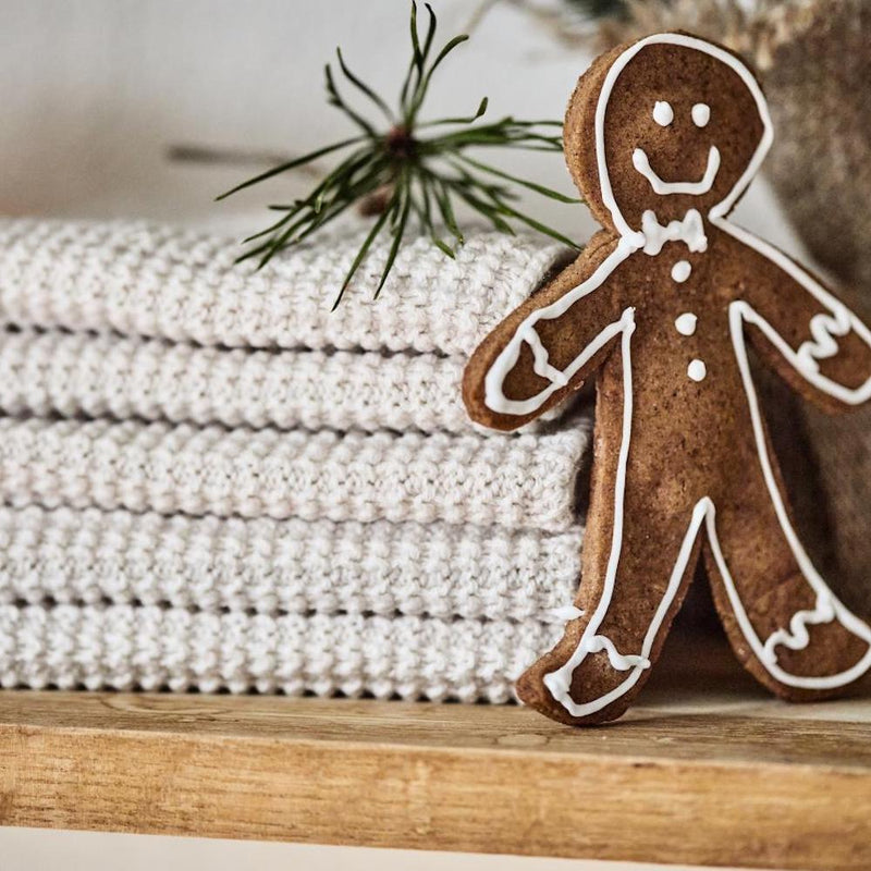 Ib Laursen Spüllappen gestrickt butter cream