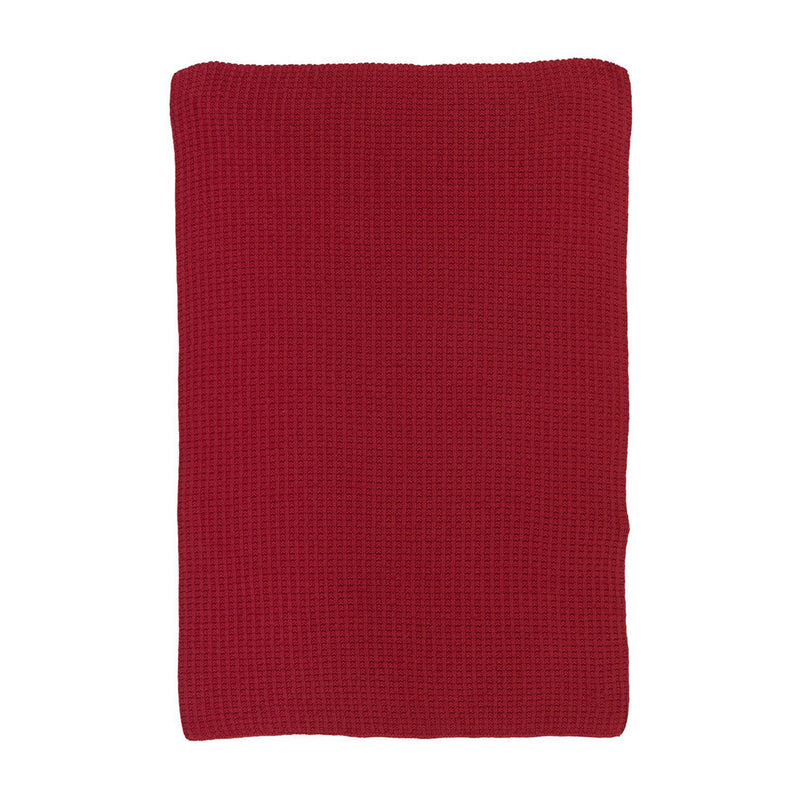 Ib Laursen Handtuch Mynte Strawberry  gestrickt