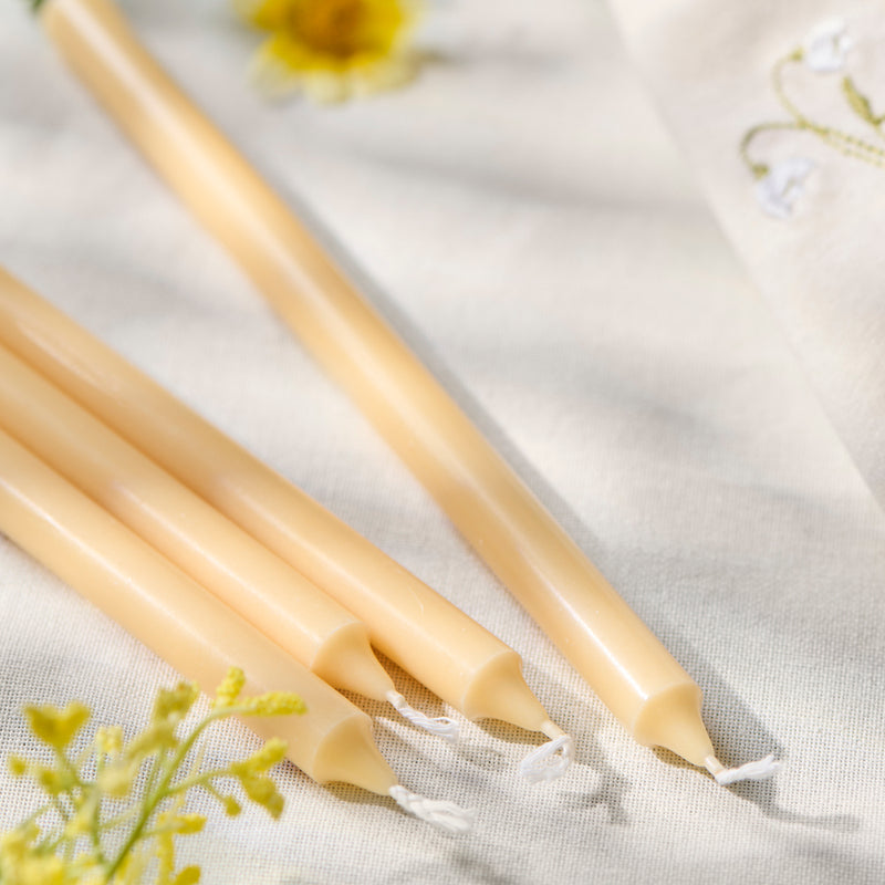 Ib Laursen Stabkerzen Hege schmal lemonade 6er-Set