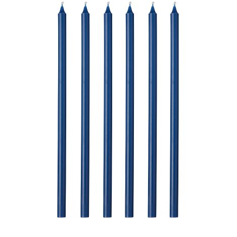 Ib Laursen hohe Stabkerzen Hege cornflower 6er-Set