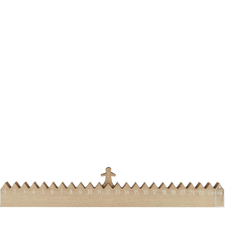 Ib Laursen Weihnachtskalender Lebkuchenmann Holz