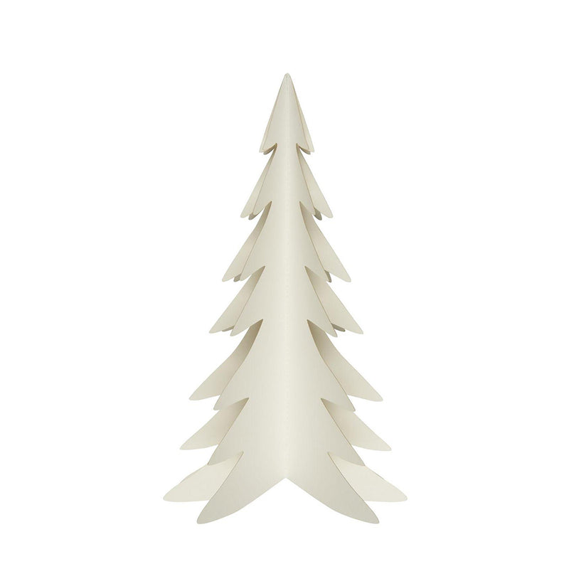 Ib Laursen Scherenschnitt Tannenbaum 30 cm weiß