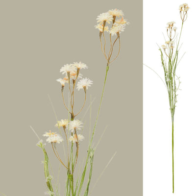 Ib Laursen Blume weiß-gelb