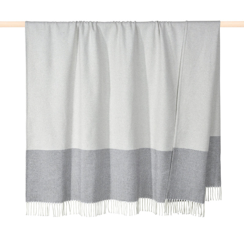 Pad Decke Stripes grau