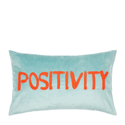 Pad Kissenhülle Positivity 60 x 35 cm mint