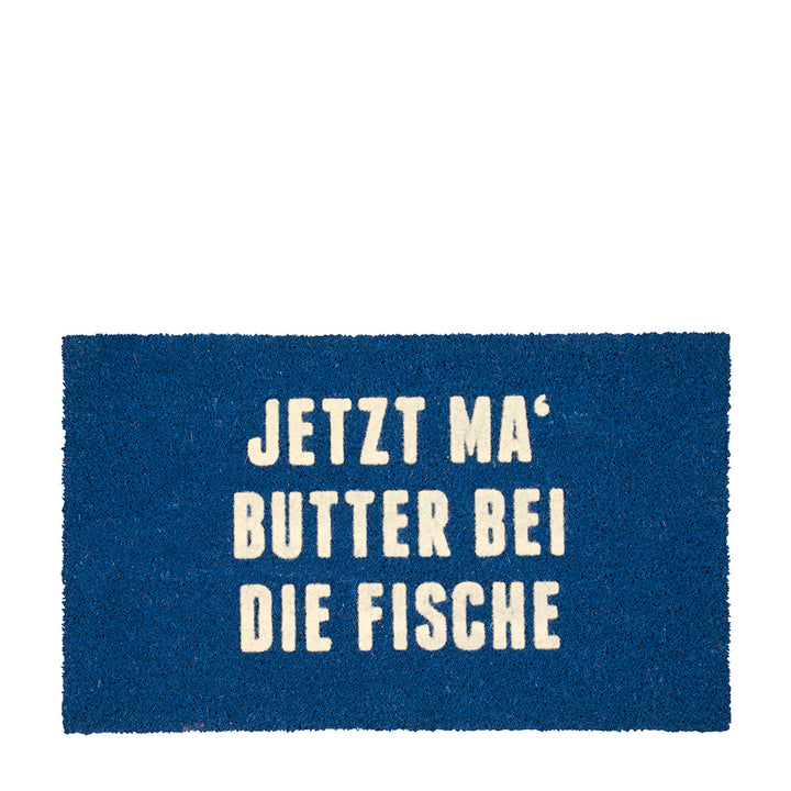 Pad Kokos Fußmatte Butter bei die Fische Dunkelblau