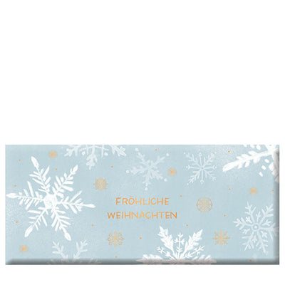Schoko 30g Weihnachten Fröhliche Weihnachten Schneeflocken
