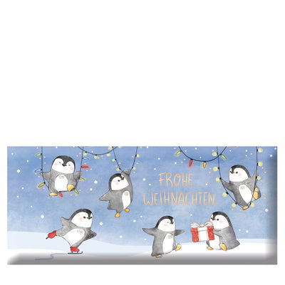Schoko 30g Weihnachten Frohe Weihnachten Pinguine