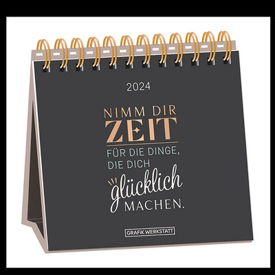 Tischkalender 2024 Nimm dir Zeit
