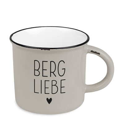 Becher Vintage Berg Liebe