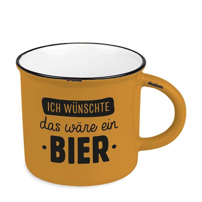 Becher Vintage Ich wünschte, das wäre ein Bier