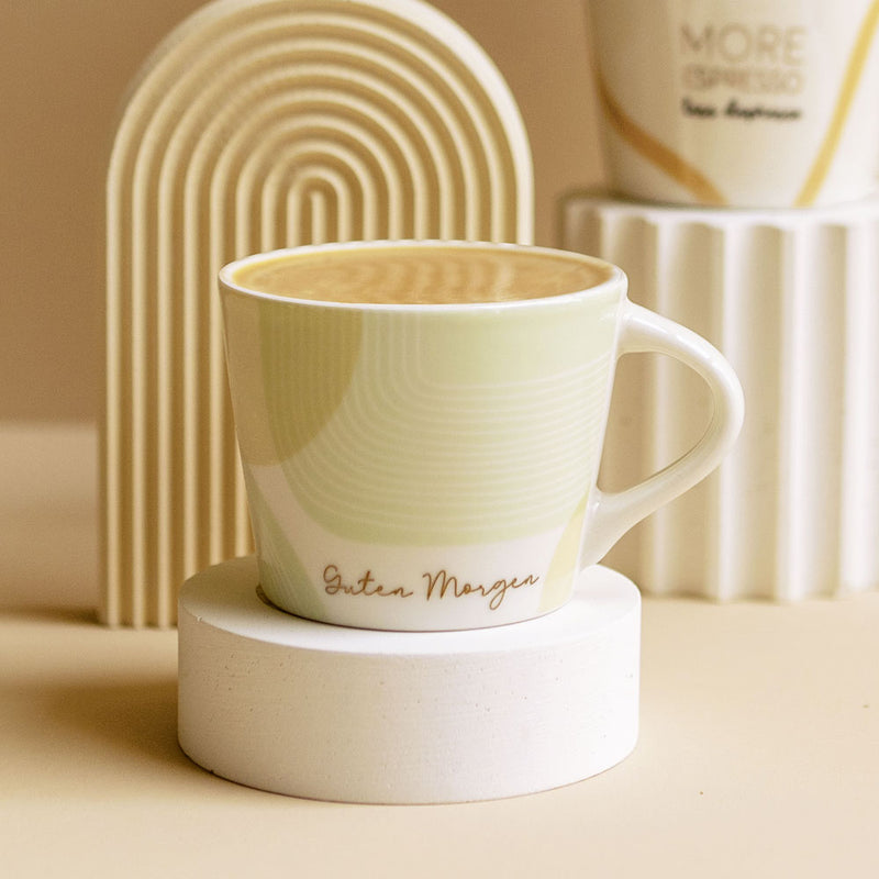 Espresso-Tasse Guten Morgen