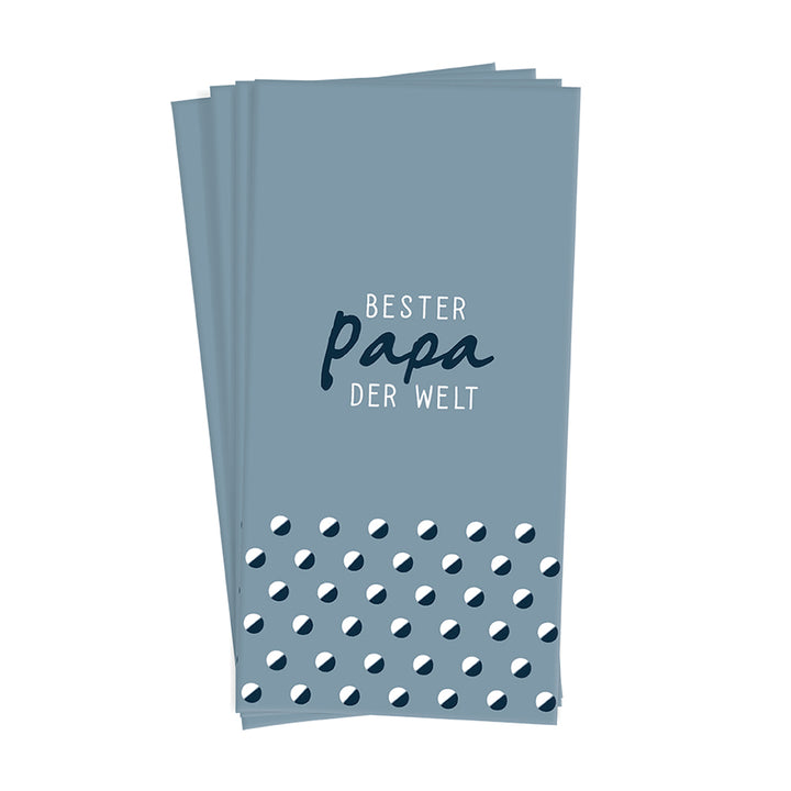 Papiertaschentücher Bester Papa der Welt