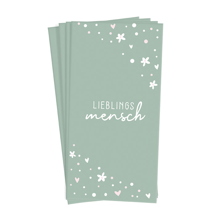 Papiertaschentücher Lieblingsmensch