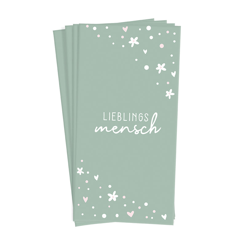 Papiertaschentücher Lieblingsmensch