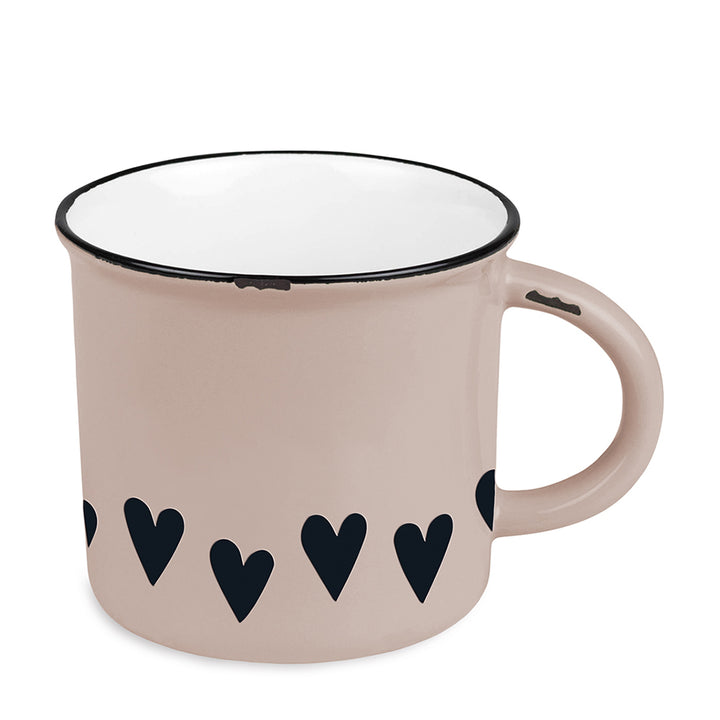 Becher Vintage Herzen