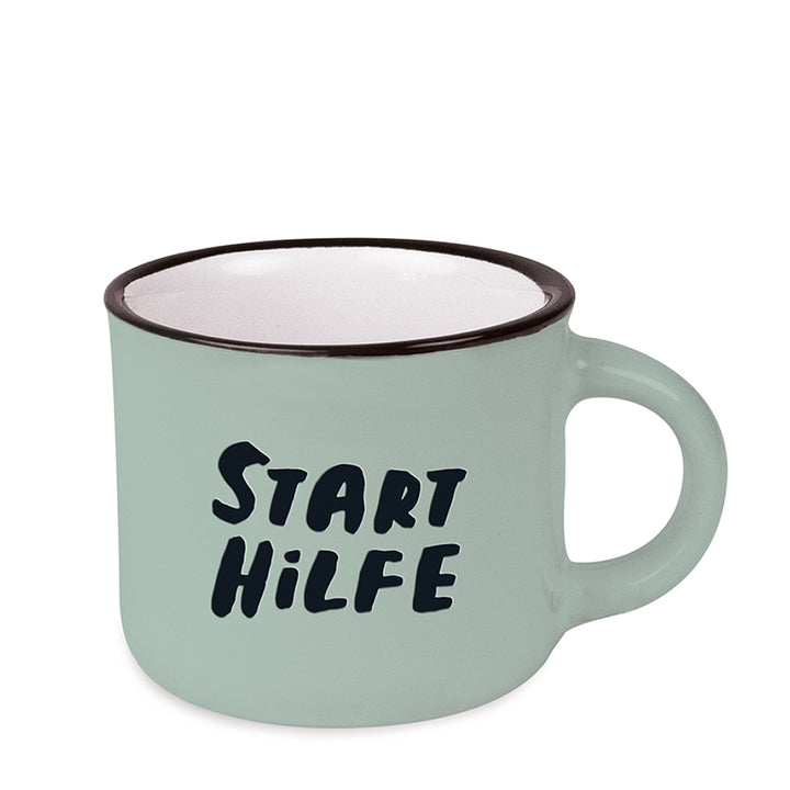 Espresso-Tasse Vintage Starthilfe