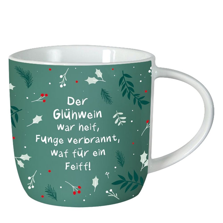 Gute Laune Tasse Weihnachten Zunge verbrannt