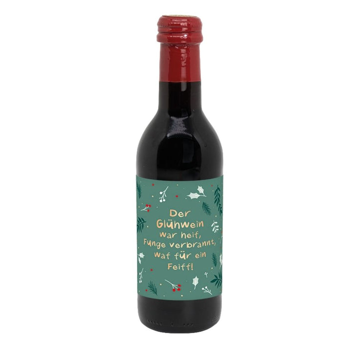 Glühwein rot Zunge verbrannt