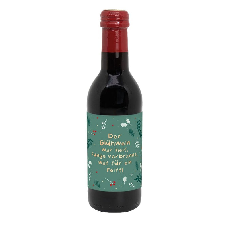 Glühwein rot Zunge verbrannt