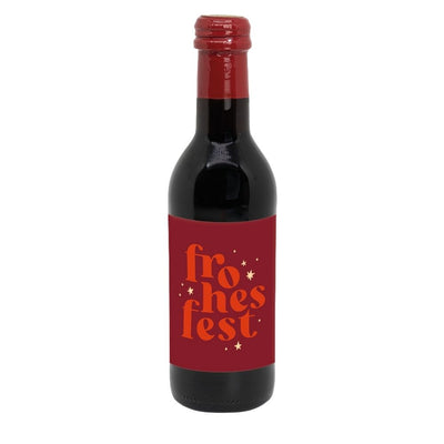Glühwein rot Frohes Fest