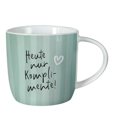 Gute Laune Tasse Heute nur Komplimente!