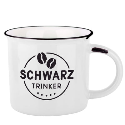 Becher Vintage Schwarztrinker