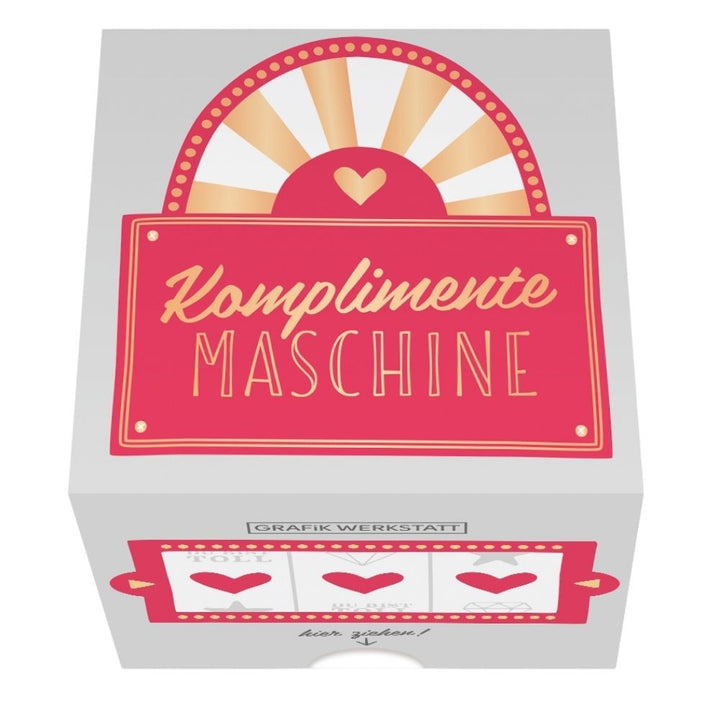 Message in a Box Komplimente Maschine