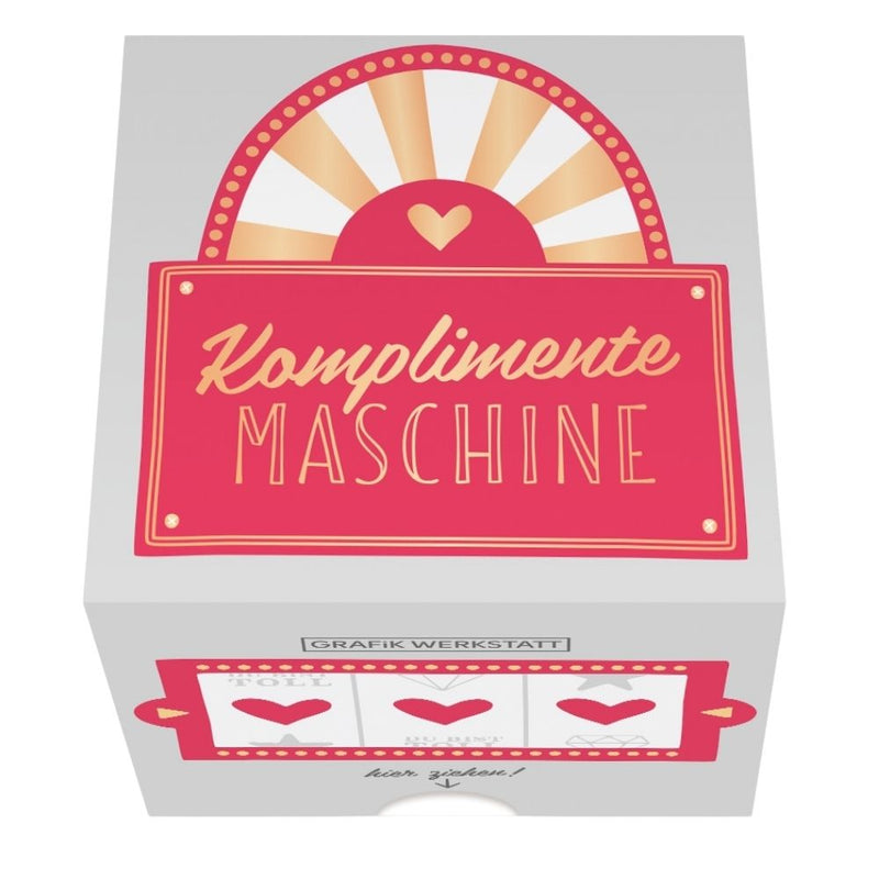 Message in a Box Komplimente Maschine