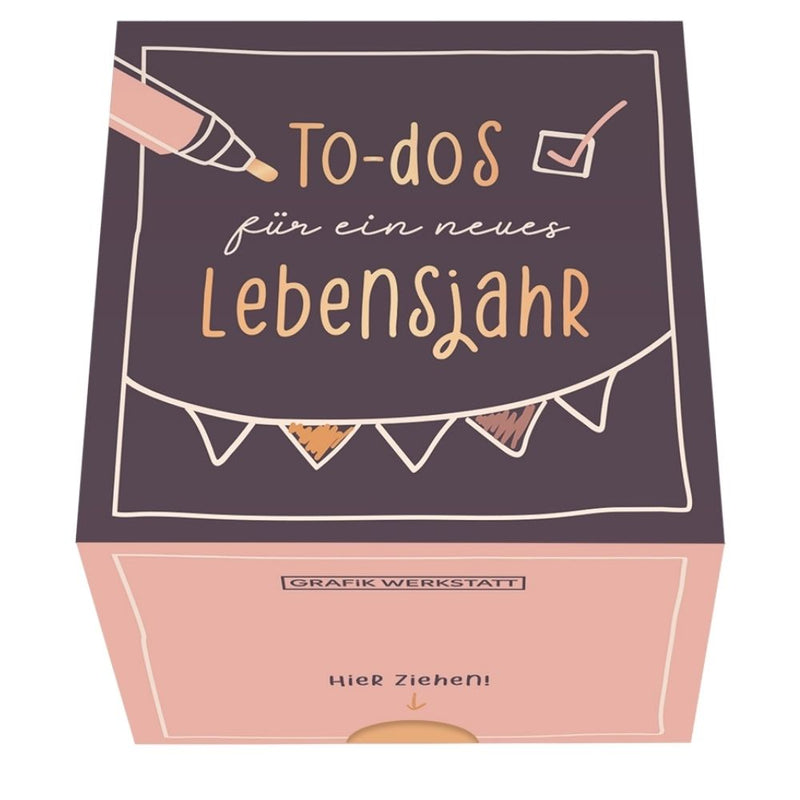 Message in a Box To dos für ein neues Lebensjahr
