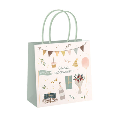 Geschenktüte Herzlichen Glückwunsch klein