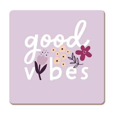Korkuntersetzer Good vibes