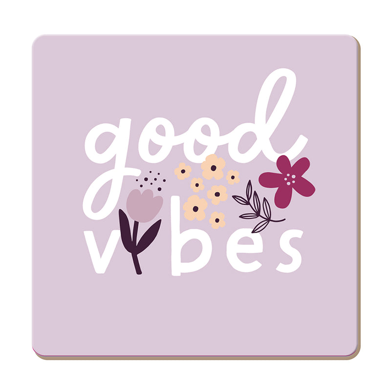 Korkuntersetzer Good vibes