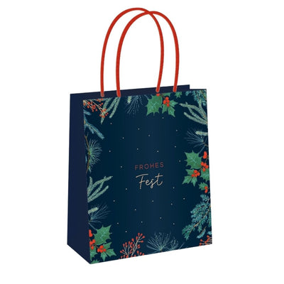 Geschenktüte Weihnachten Frohes Fest groß