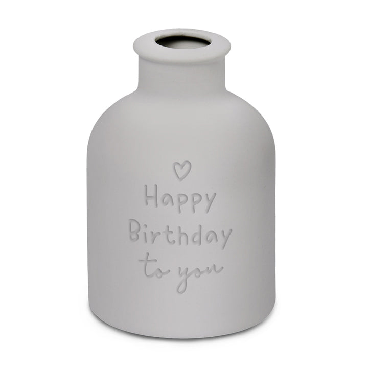 Vase Happy Birthday