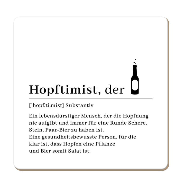 Korkuntersetzer Hopftimist