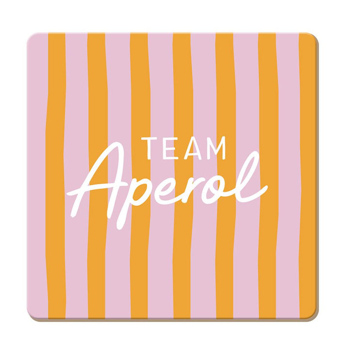 Korkuntersetzer Team Aperol
