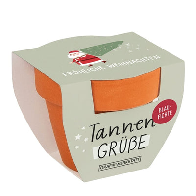 Tannengrüße Weihnachten Fröhliche Weihnachten