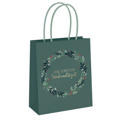 Geschenktüte Weihnachten Eine gemütliche Weihnachtszeit groß
