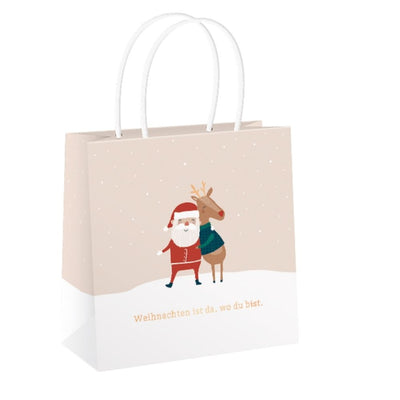 Geschenktüte Weihnachten Weihnachten ist da wo du bist klein