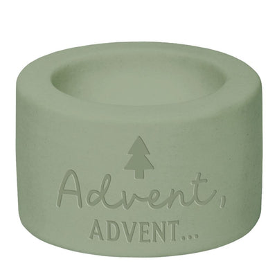 Teelichthalter Weihnachten Advent Advent grün