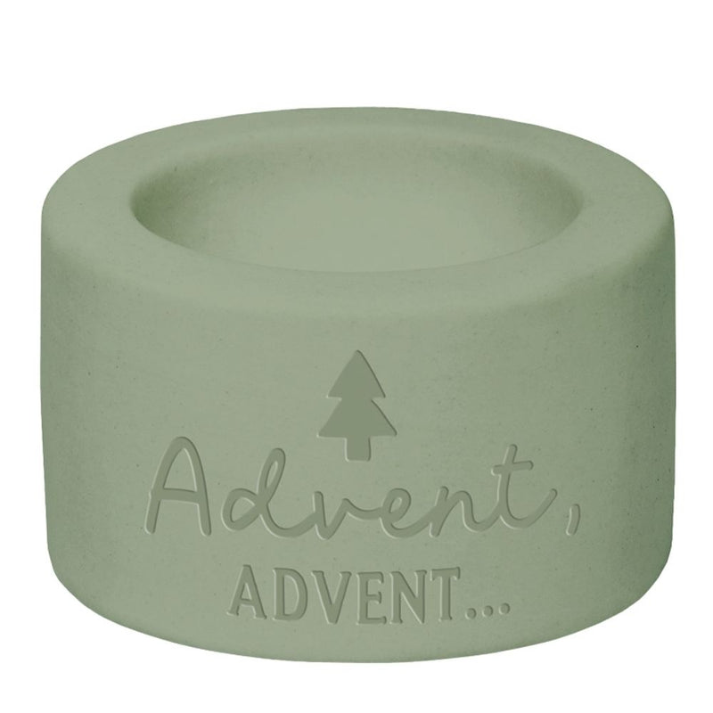 Teelichthalter Weihnachten Advent Advent grün