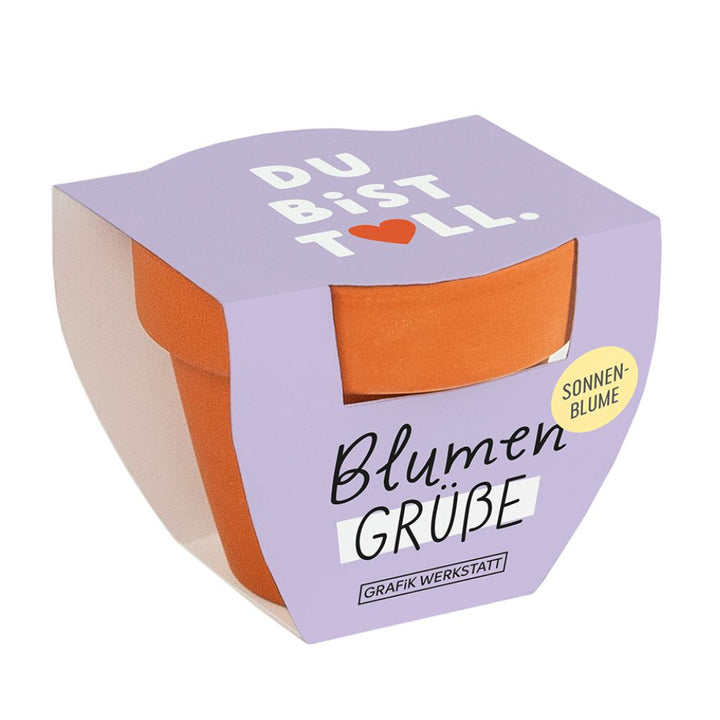 Blumengrüße Du bist toll