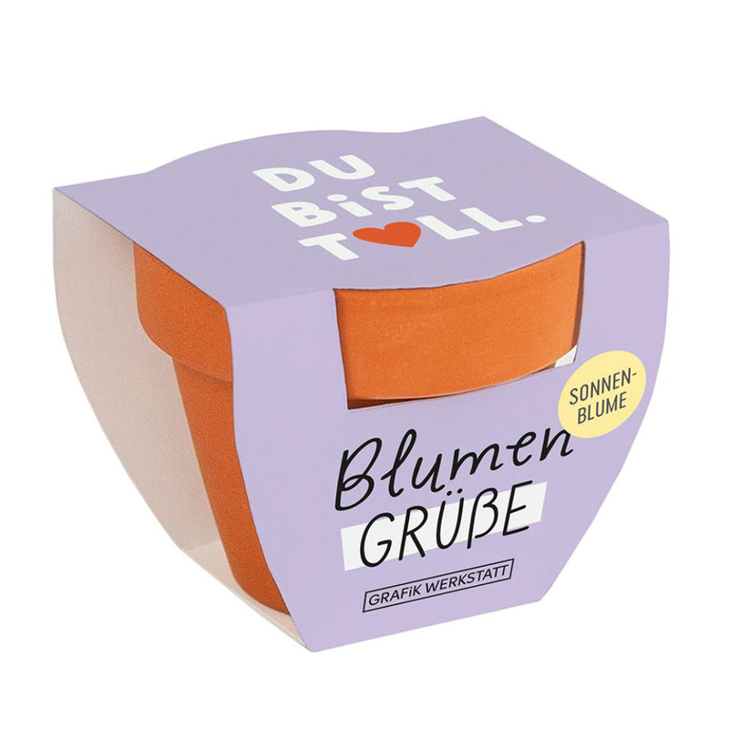 Blumengrüße Du bist toll