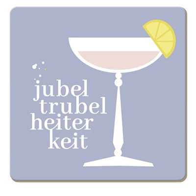 Korkuntersetzer Jubel Trubel Heiterkeit