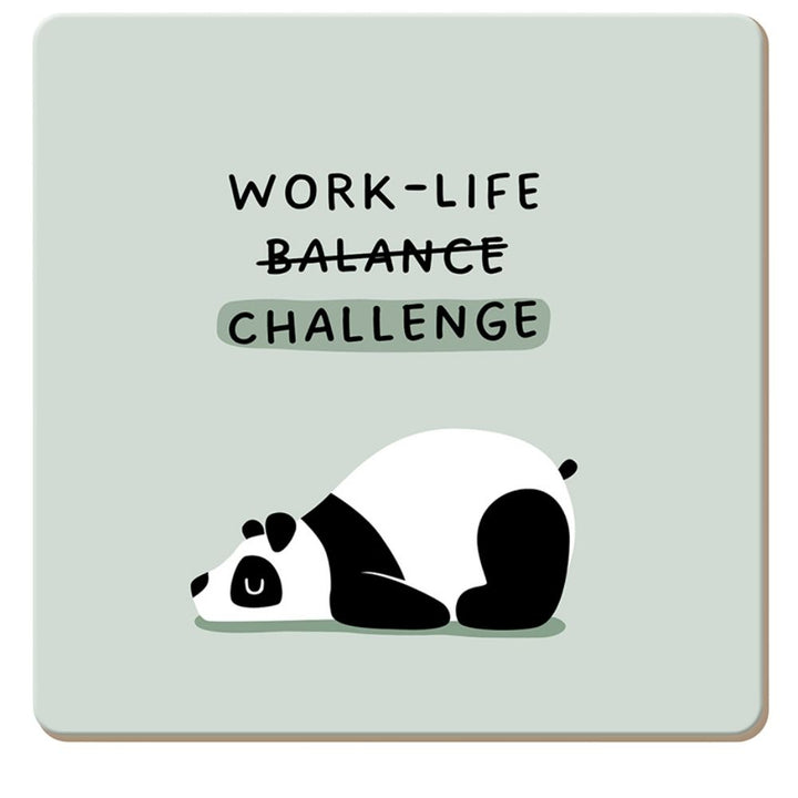 Korkuntersetzer Work Life Challenge