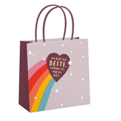 Geschenktüte Du bist die Beste klein