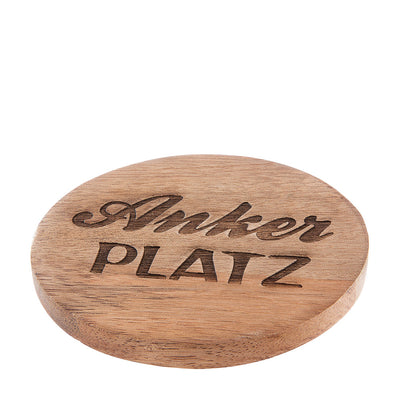 Untersetzer Ankerplatz Mangoholz
