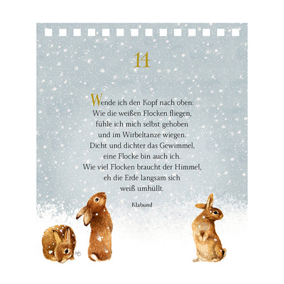 Coppenrath Tisch-Adventskalender Zauber der Winterwelt