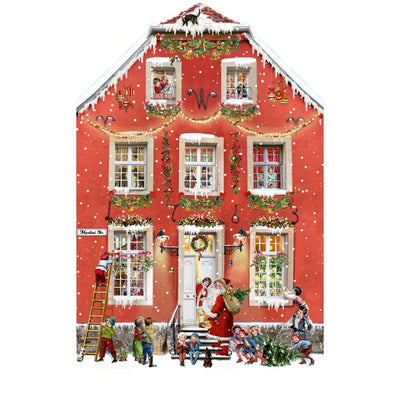 Aufstelladventskalender Weihnachten bei uns Zuhaus